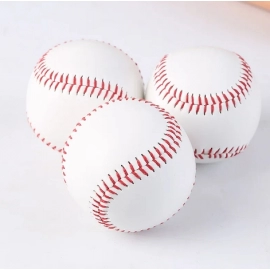 3pcs Handmade Baseball Nine Inch Game Training PVC..
