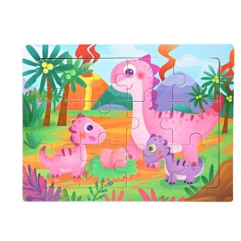 15*11cm 3D Puzzle Cartoon Animals Wood Puzzle Kids..